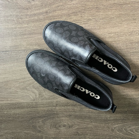 Men’s Coach Slip On Sneakers - Picture 1 of 2